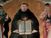 "Saint Thomas Aquinas -Doctor Angelicus, Doctor Universalis."